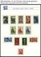 SAMMLUNGEN, LOTS **, 1947-59, Bis Auf Urdruck, Blocks Und Dienstmarken Postfrisch Komplett, Prachterhaltung, Mi. 1340.- - Autres & Non Classés