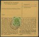 BUNDESREPUBLIK 138 BRIEF, 1954, 90 Pf. Posthorn, 3x Als Mehrfachfrankatur Auf Paketkarte Aus BREITENBERG, üblich Gezähnt - Autres & Non Classés