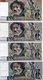 Lot De 4 Billets 100 Francs Delacroix - 100 F 1978-1995 ''Delacroix''