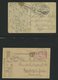 Delcampe - LOTS 1916, Kleine Sammlung Von 14 Verschiedenen Zensurbelegen, Einige Bessere, Feinst/Pracht - Collections