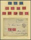 TSCHECHOSLOWAKEI Brief,o,*, **, 1940-48, Interessante Sammlung Mit 27 Bedarfsbelegen, Dabei Feldpost, Zensurbelege, Dazu - Collections, Lots & Series