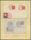 Delcampe - TSCHECHOSLOWAKEI Brief,o,*, **, 1940-48, Interessante Sammlung Mit 27 Bedarfsbelegen, Dabei Feldpost, Zensurbelege, Dazu - Collections, Lots & Series