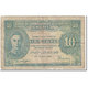 Billet, MALAYA, 10 Cents, 1941, 1941-07-01, KM:8, B - Malaysie