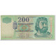 Billet, Hongrie, 200 Forint, 1998, Undated (1998), KM:178a, TB - Hongrie