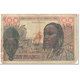 Billet, West African States, 100 Francs, 1966, Undated (1966), KM:2b, B - États D'Afrique De L'Ouest