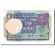 Billet, Inde, 1 Rupee, Undated (1983-84), KM:78Ad, SPL - Inde