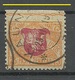 LITAUEN Lithuania 1919 Michel 36 ERROR Abart Variety Upper Margin Imperforate! O - Litauen