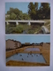 CASTELNAU LE LEZ (34) : LOT De 2 CPM Vers 1985  Pont  Submercible Sur Le Lez Et Piscine Municipale - Castelnau Le Lez