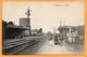 Conlie La Gare France 1910 Postcard - Conlie