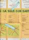 Vieux Papier:  Sarthe : LA SUZE Sur SARTHE ,  Brochure , Carte Plan , Pubs.... - Europe