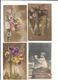 11118 - Lot De 300 CPA Fantaisies : Hommes, Femmes, Enfants, Couples, Fleurs, Paysages, - 100 - 499 Cartes