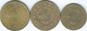 Tunisia - 1960 - 20 Mallimat - 1960 (non Magnetic - KM307.1) & 50 Mallimat (KM308.1) & 2013 (magnetic) KM308.2 - Tunisia