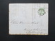 AD NDP 1869 Nr. 14 EF Drucksache /Firmenbrief Spiritus Raffinerie Girardelli Musatti Breslau Kartoffel Sprit. K1 Cassel - Storia Postale