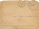 Rare Marque " CENTRE DE TRANSITION DU CAMP DE SOUGE " Sur Lettre Affrt " CAMP DE RIVESALTES 25/9/40 " Internés Civils - Oorlog 1939-45