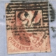 Belgique N°8   Obl "73" + " LIEGE 4/11/58 " Sur Lettre Pour La France - Cachet D'entrée + AMBt DU MIDI - 1851-1857 Medaglioni (6/8)