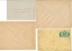Ensemble De 4 Entiers Postaux Cartes Et Enveloppes Leopold II + Armoiries - Other & Unclassified