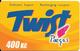 CARTE-PREPAYEE-GSM-TCHEQUIE TWIST 400Kc-Plastic Epais-TBE - Tchéquie