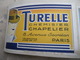 Publicités Chapeau TURELLE Chapelier 8 Avenue Secretan Paris - CAPES CONTY - Textile & Vestimentaire