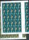 Pitcairn Islands 1980 Handicrafts II Set 4 In Full Sheets Of 50 Fresh MNH - Pitcairn Islands