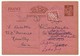 Carte Interzones Depuis Neuilly, Taxée 30c N°33 Pour Poste Restante - Cartes Postales Types Et TSC (avant 1995)