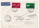LA REUNION - Enveloppe Affr. 2 Valeurs Code Postal - Le Tampon 31.1.1975 - Lettres & Documents