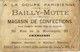 Chromo A La Coupe Parisienne - BAILLY MOTTE - CHARLEROI - Autres & Non Classés