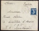 V38-1 Semeuse 25c Vers Russie Paris R.Danton 12/7/1911 - 1877-1920: Période Semi Moderne