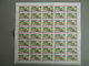 HONGRIE - HUNGARY - FULL SHEET , FEUILLE COMPLETE OBLITERE  - 1975 1976 - Emisiones Locales