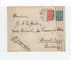 Sur Enveloppe CAD Mockba 1914 Sur Deux Timbres Empire Russe Armoiries. CAD Destination Arcueil Cachan. (2197x) - Frankeermachines (EMA)