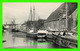 COPENHAGEN, DANEMARK - FREDERIKSHOLM'S CANAL - STENDERS FORLAG - ANIMATED WITH SHIPS - - Danemark