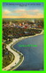 TAMPA, FL - BAYSHORE BOULEVARD FROM THE AIR & CITY SKYLINE - HILLSBORO NEWS CO - - Tampa