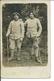 2 Chasseurs Alpins En 1912-carte Photo - Characters