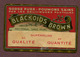 " BLACKOÏDS BROWN " : Plaque En Métal  (pharmacie) - Other & Unclassified