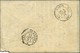 GC 2656 / N° 32 Càd NICE (87) Sur Boule De Moulins Avec Texte Daté De Nice Le 9 Janvier 1871. Au Recto, Griffe P.P. En C - Guerre De 1870