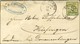 Càd STRASSBURG / IM ELSASS / Alsace N° 4 Sur Imprimé Pour Hufingen (Bade). 1871. - TB / SUP. - R. - Lettres & Documents