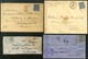 Lot De 30 Lettres Des Origines à 1900 Avec Oblitérations De Monaco Et Menton. - B / TB. - Autres & Non Classés