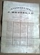 Calendrier 1891 Recto Verso (45x65cm) VOYAGES EXTRAORDINAIRES Jules Verne - Tamaño Pequeño : ...-1900