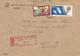 Malta 1983 Gzira Wine Satellite Communication Mid-Med Bank Registered Domestic Cover - Malta