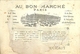 3405 " AU BON MARCHE'-PARIS " BAMBINI GIOCANO CON CASA DELLE BAMBOLE-ORIGINALE - Pubblicitari