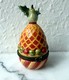 Joli OEUF-BOITE,  VILLEROY Et BOCH 1748  - Forme Ananas, Porcelaine - Villeroy/Boch (LUX)