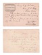 LOT DE 2 CP ENTIER POSTAL, FRANCE, 1881/84 - Cartoline Postali Ristampe (ante 1955)