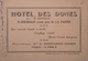 St. Idelsbald S/Mer // Carte Du Promotion Hotel Des Dunes 19?? - Sonstige & Ohne Zuordnung