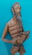 Statuette DON QUICHOTTE En Bois Estampillée OURO Artesania N° 576 Hauteur  21 Cm - Bois