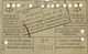 OLD TRAM Ticket 1947 Brussel Bruxelles:Tramways -tramwegen De Classe:carte De 20 Voyages-reizen ( See Scans) 11.5 X 7 Cm - Autres & Non Classés