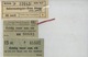 3  OLD TRAM Ticket   :Tramways -tramwegen NEDERLAND   ( See Scans) - Andere & Zonder Classificatie