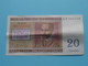 VINGT Francs TWINTIG Frank : L03 093328 ( Thesaurie / Trésorerie - Philippus De Monte ) 01-07-50 > Belgique/België ! - 20 Francs