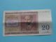 VINGT Francs TWINTIG Frank : L03 316815 ( Thesaurie / Trésorerie - Philippus De Monte ) 01-07-50 > Belgique/België ! - 20 Francs