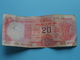 20 ( Twenty ) RUPEES : 47K 962564 ( Reserve Bank Of India ) ! - India