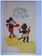 Verliefde Mickey Mouse Amoureux With Yellow Boots In Love Kat Chat Cat Plooi Plie Crease Oude Kaart Carte Ancienne Old C - Autres & Non Classés