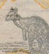 Australia 1918 Kangaroo 5/- 3rd Wmk Used - 'Weeping Kangaroo' - Used Stamps